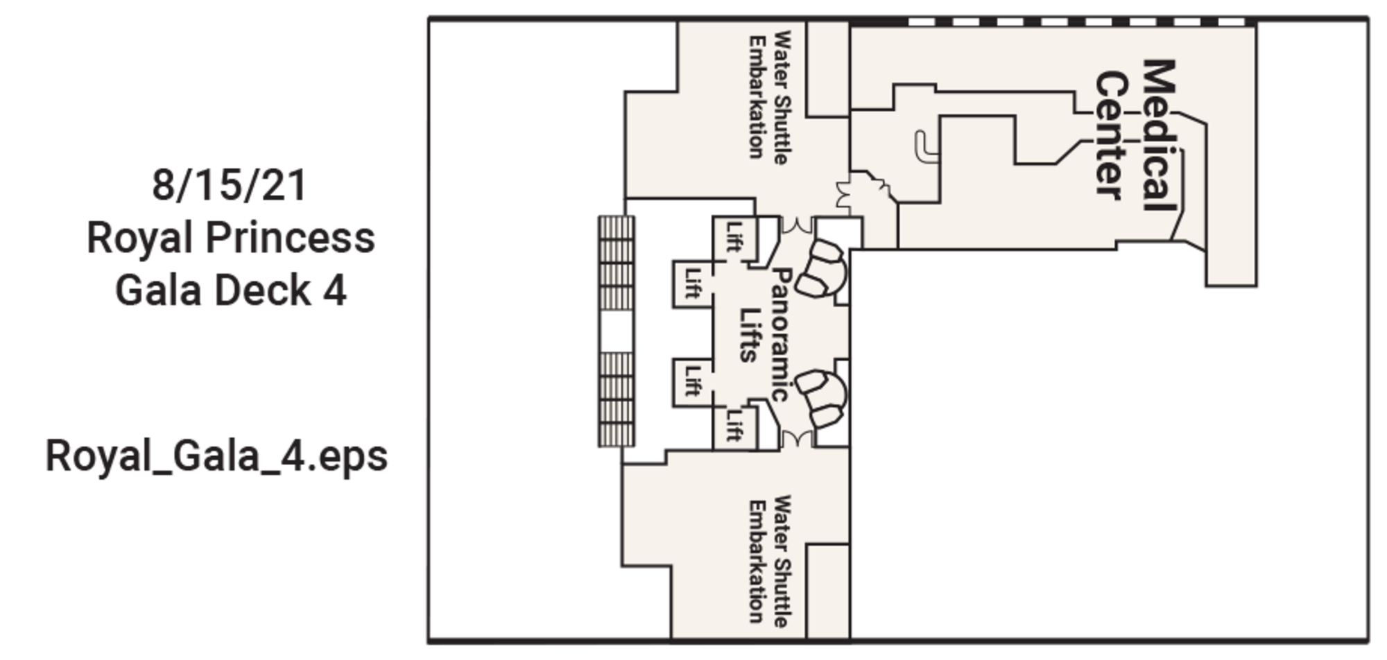 Deck 4 - Gala plan